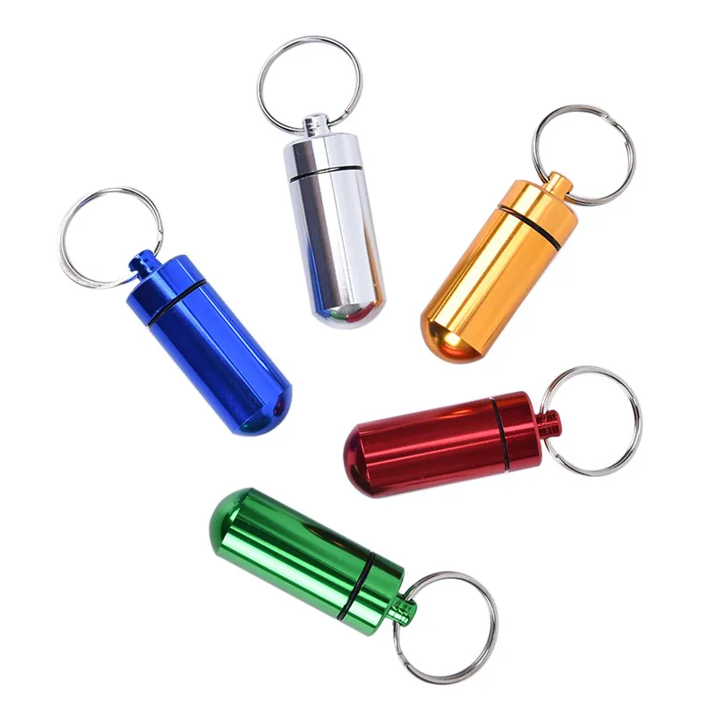 Новый высококачественный брелок для хранения таблеток горячий портативный