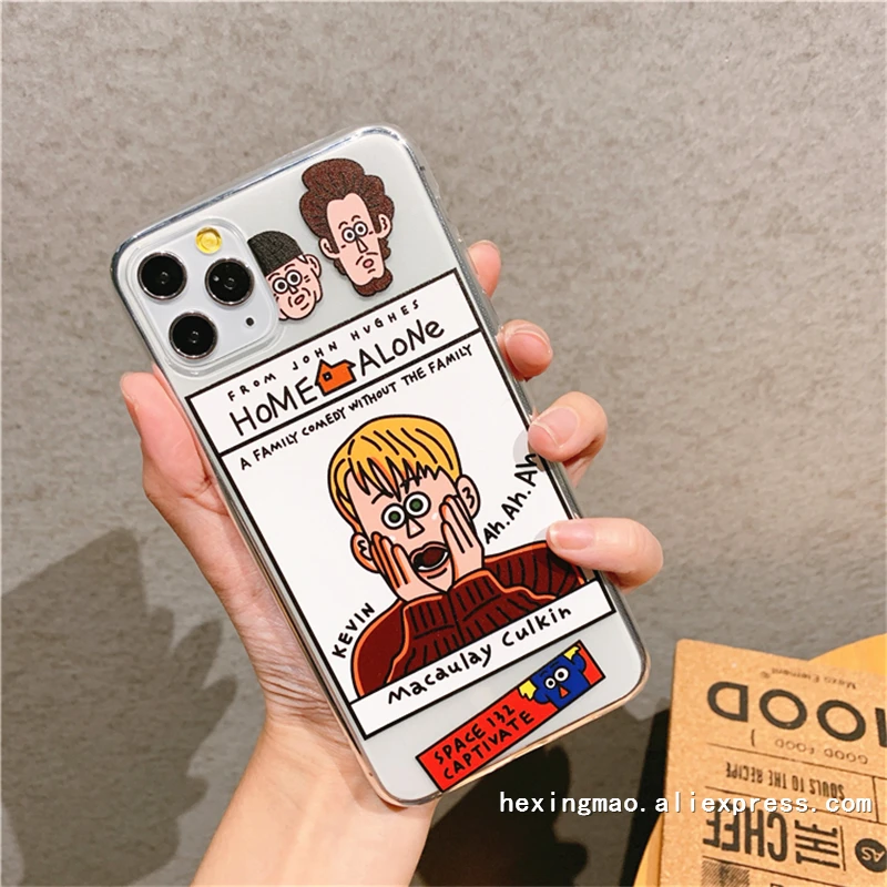 Забавный милый чехол для телефона Lazy Man для iphone 11 чехол для iphone 6S 6 7 8 Plus XR XSMAX Ультратонкий Мягкий ТПУ прозрачный чехол