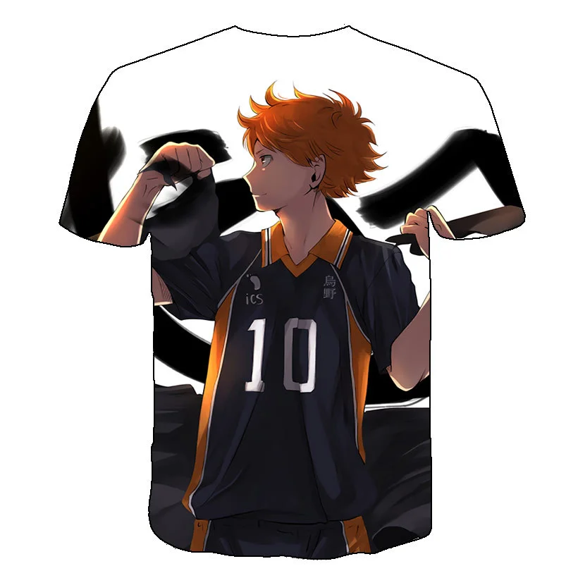 

Anime Haikyuu Junior Volleyball T Shirt 3D Printing Fashion Harajuku Streetwear Pullover Tops Oversized Clothes 2021 New Streetw