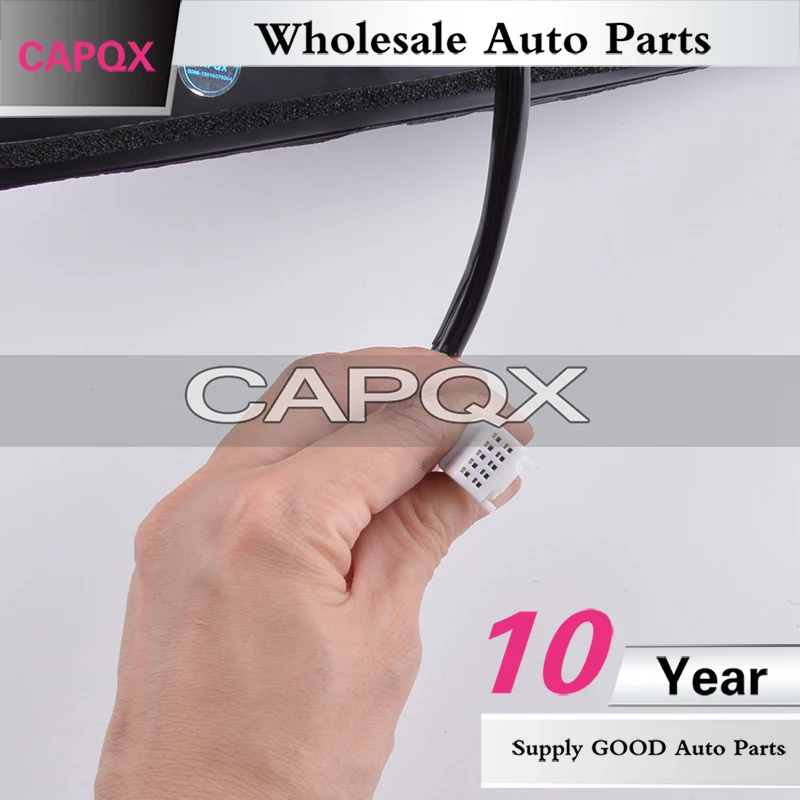 Внешнее зеркало заднего вида CAPQX со светодиодной подсветкой для Mitsubishi Pajero V73 V77 V87