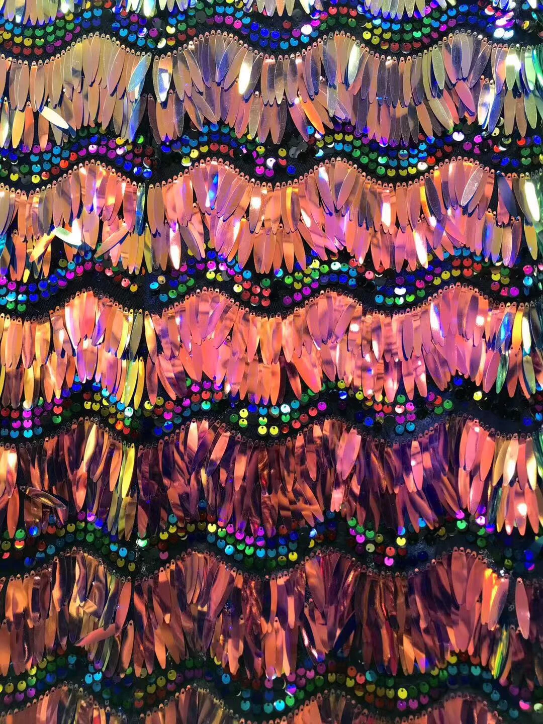 Высокое качество 2019 блесток тюль французский из нигерии кружевная ткань вышитая