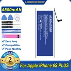 Аккумулятор LOSONCOER 100% мА  ч для Apple iphone 6S PLUS, 4500 оригинал