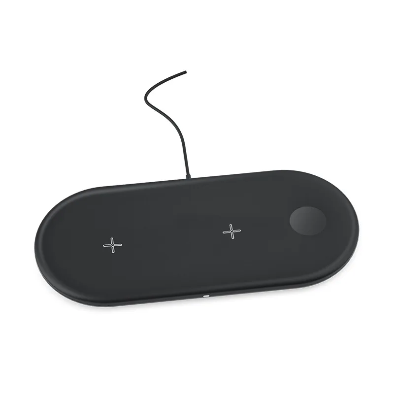 

Qi 4 in 1 Wireless Charger For iPhone Charging Dock Station For Apple Watch Airpods Charger Micro USB Type C Stand Fast Charging
