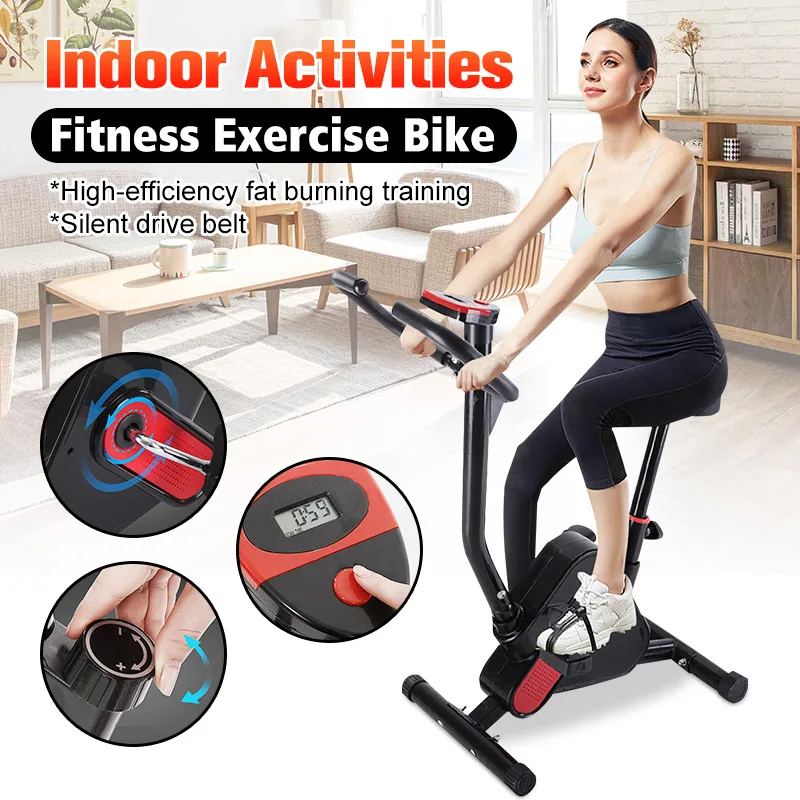 Домашний Тренажерный Зал крытый Велоспорт велосипед светодиодный Дисплей