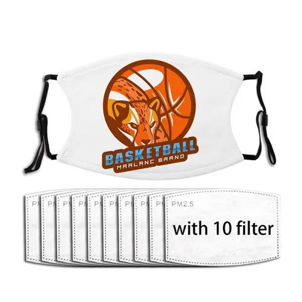 

Basketball - MrAlanC Brand Basketball Co Face Mask Mask Unisex Reusable Anti Haze Anti Dust Respirator Mask with Filters