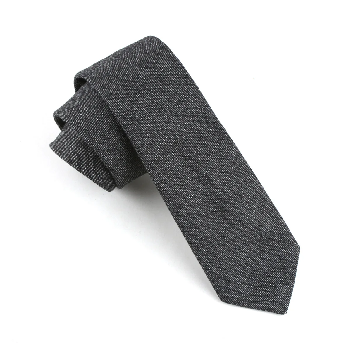 

Sitonjwly 6cm Ties for Men's Denim Necktie Men's Shirt Accessories Narrow Collar Slim Tie Wedding Dress Necktie Custom Logo