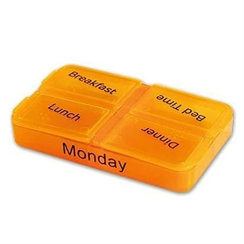 

7 Days Weekly Travel Medicine Tablet Holder Dispenser Organizer Storage Pill Box