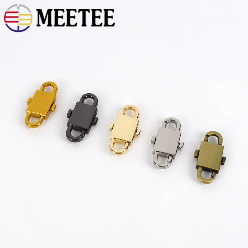 Meetee 5/10 шт. 12x32 мм металлическая цепочка Регулировка фотозвеньевая изменение