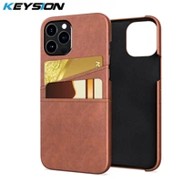 keysion pu leather wallet case for iphone 13 pro max 12 11 card pocket phone cover for iphone 13 mini xs max xr 8 7 plus se 2020
