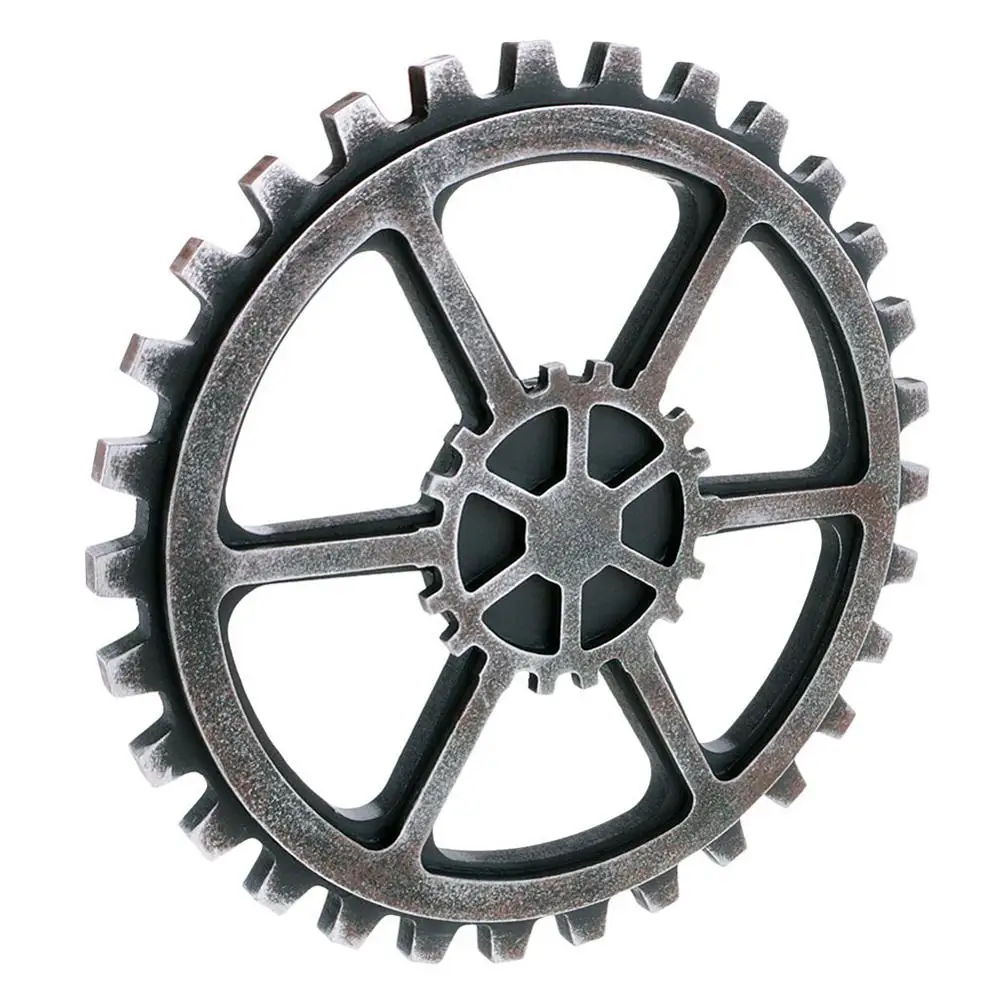 24 см стимпанк деревянная Шестерня колеса винтажное украшение для стен украшения