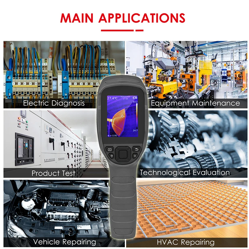 

A-BF RX-680 Infrared Thermal Camera 256*192 Pixel for Industrial Infrared Detection Electric Wall Floor Heating Test Repair