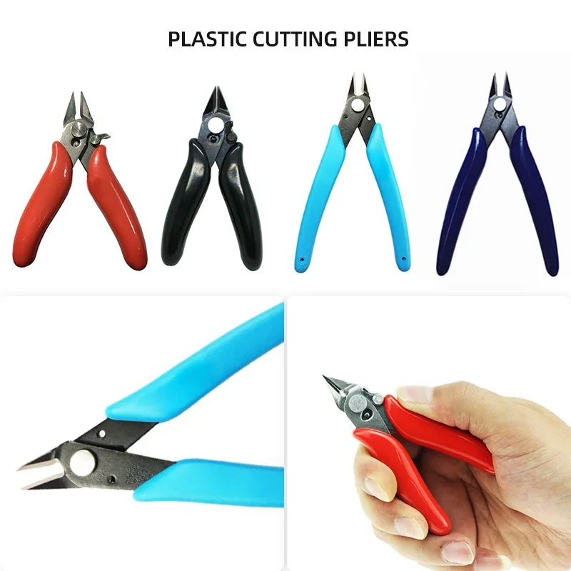 

Mini Precision Flush Wire Cutter Plier Cable Snips Cutting Side Cutter Tool Jewelry Making