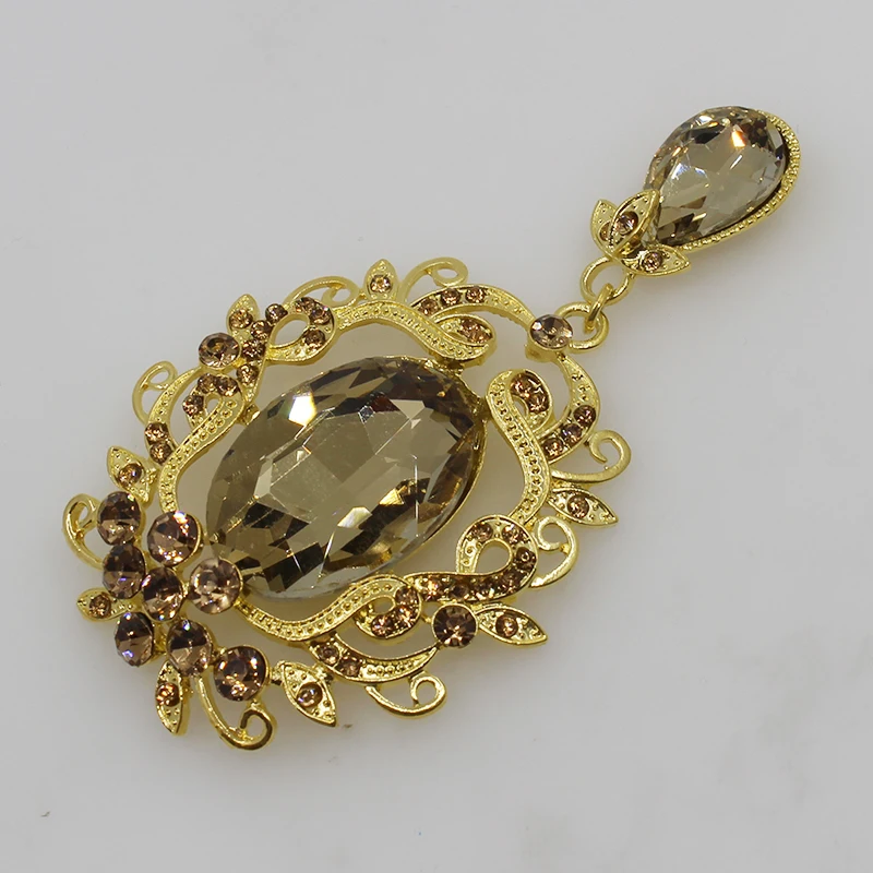 Женская одежда аксессуары со стразами большой цветок свадебные вечерние