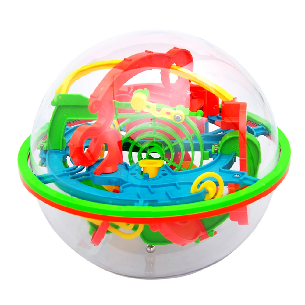Новинка 2021 магический 3d лабиринт для интеллекта Bal l100 steps IQ Balance Perplexus магнитный