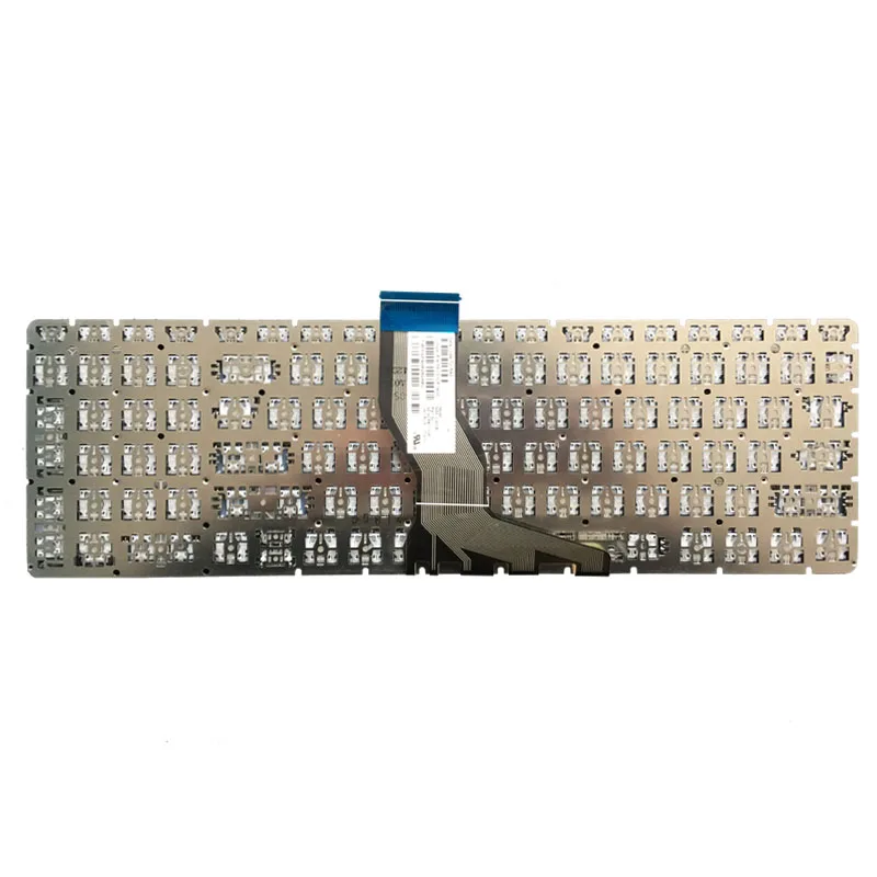 Русская клавиатура для ноутбука HP Pavilion 15 ab AK ab000 ab100 ab200 15z серебристая с подсветкой