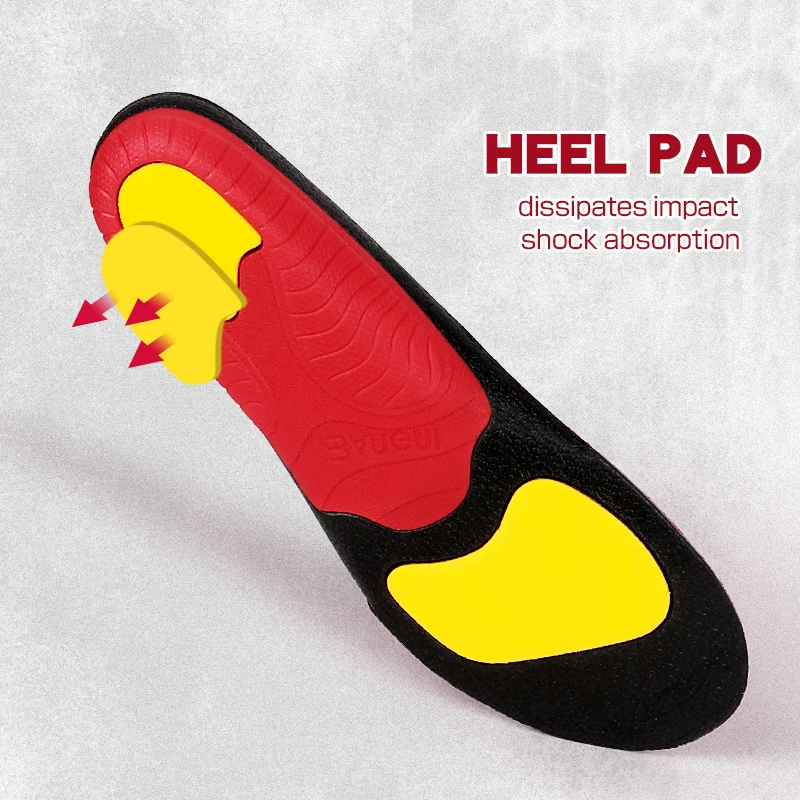 FootMaster EVA Running Insoles Foot Arch Support Sports Shoes Inserts Heel Protecto For Men Women Orthopedics Feet Insoles