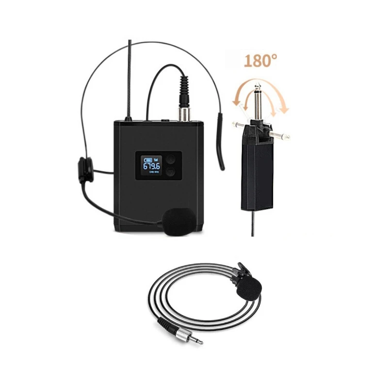 Беспроводной микрофон версия системы UHF A11 для iOS Android сотового телефона