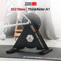 thinkrider a1 home bicycle trainer mtb road bike built in power meter bike trainers platform for powerfun zwift perfpro