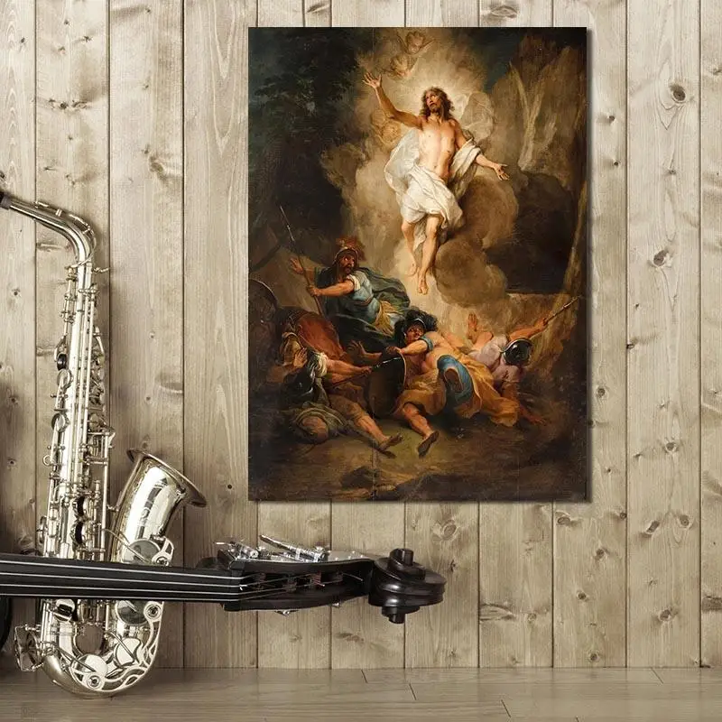 

Art Poster Nicolas Rehabilitation of Christian Art Poster Canvas Paintings Wall Art Picture Living Room Bedroom Home Decor