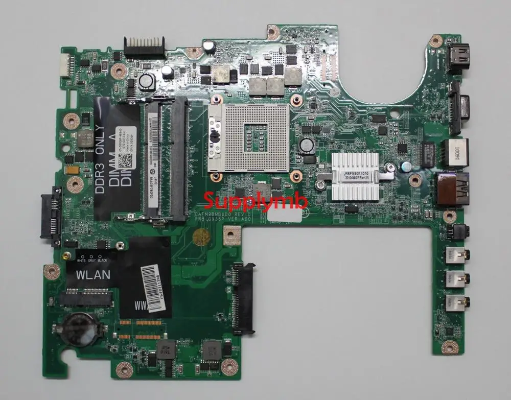 CN-0G936P 0G936P G936P DAFM9BMB6D0 DDR3 for Dell Studio 1558 NoteBook PC Laptop Motherboard Tested