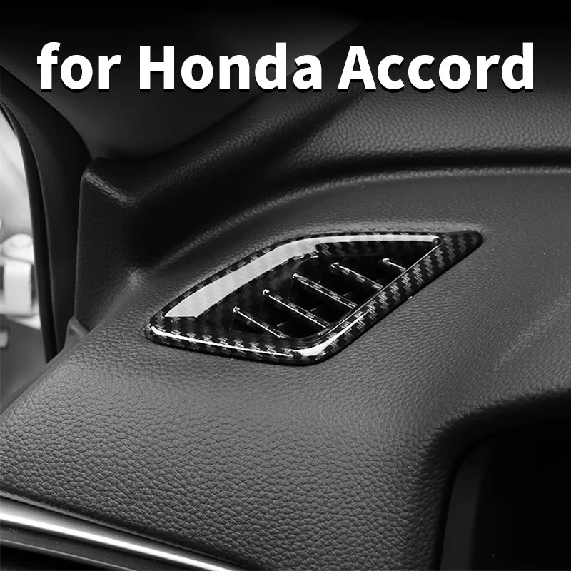 

For Honda Accord 10 2018 2020 Instrument Panel Outlet Decoration Frame Car Interior Console Outlet Cover Modification Decoration