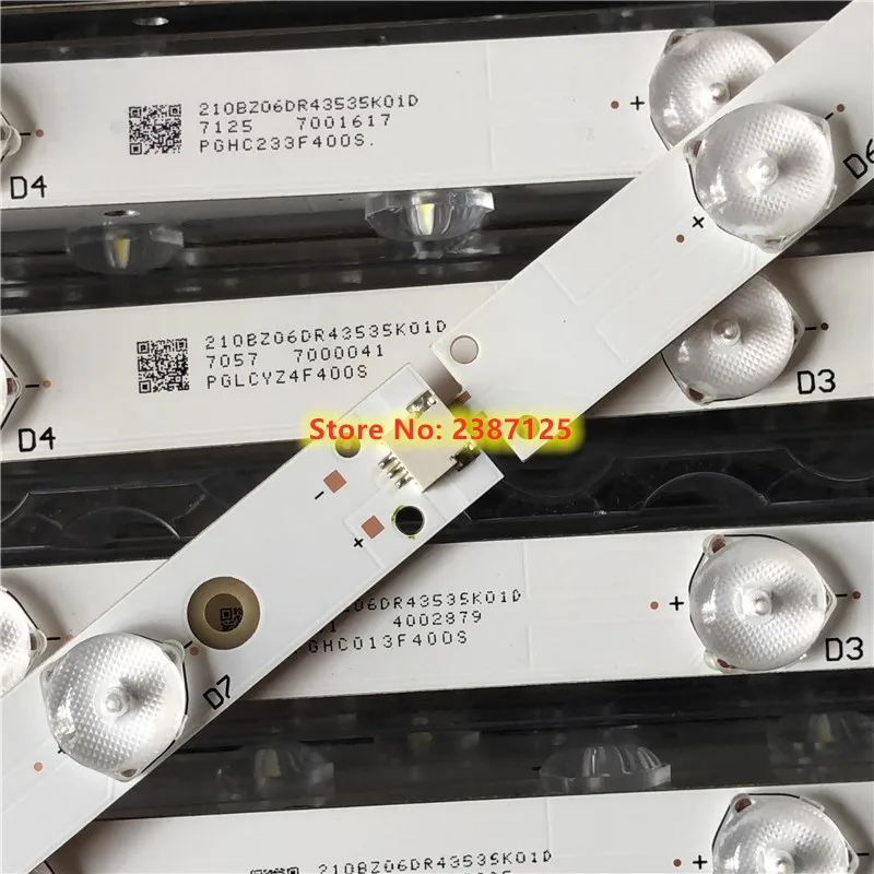 Светодиодная лента GJ-2K15-XM-D2P5C1-490-D611-C1-L/R GJ-2K16-490-D611-P2-L R Для 49PUF6401/T3 49PFS5301 49PUF6721/T3 TPT490U2