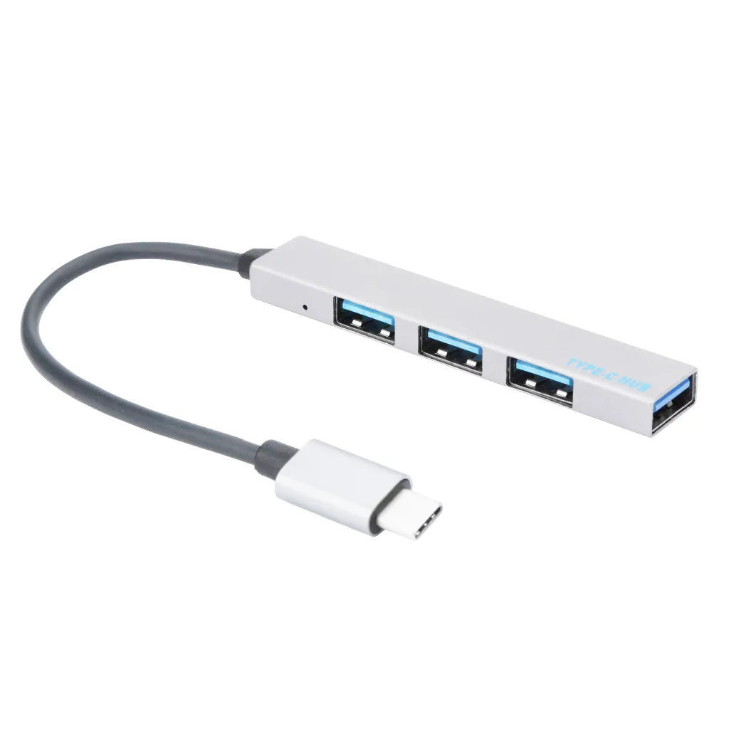 USB-переключатель Type-C на USB 3 0 + USB-C порта концентратор разветвитель блок питания