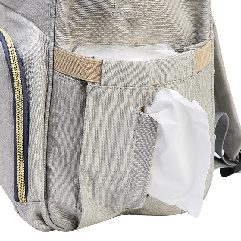 

Multifunctional Mummy Bag Fashion Baby Diaper Bag Large-Capacity Waterproof Outing Maternal and Child Bag Travel Nursing Handbag