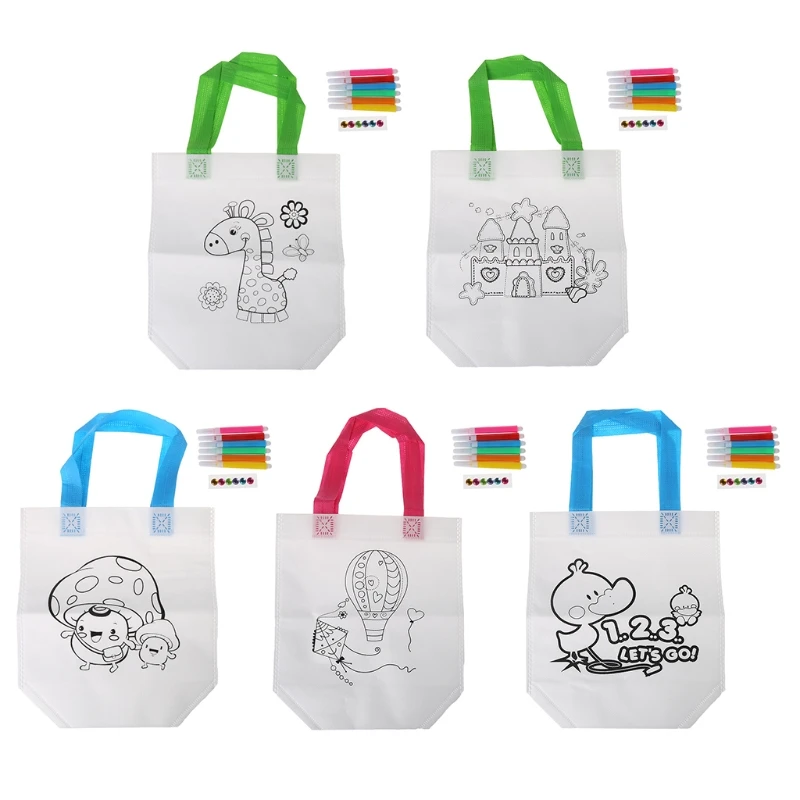 

39XF DIY Drawing Craft Color Bag Educational Drawing Toys With Safe Water Pen