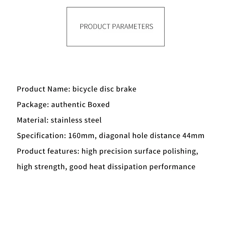 

Mountain Bike Disc HS1 Colorful Hollow Disc 160mm Six Nail Brake Pad