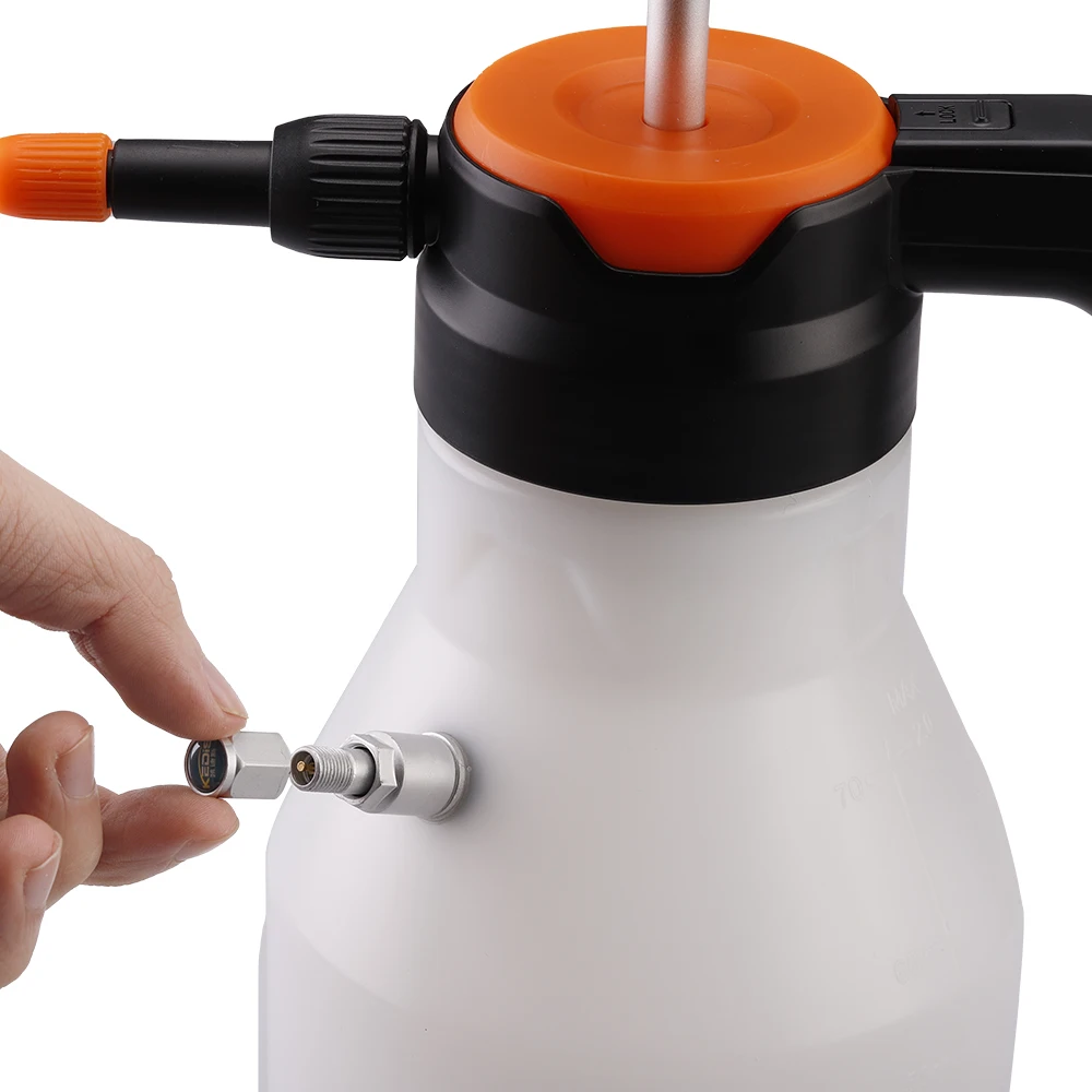 ЗИП 2L Автомойка распылитель пены ручной Давление горшок утолщение PP Лейка пена