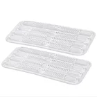 4 шт.упак. прозрачная вставная стелька, Высококачественная модная силиконовая гелевая стелька, защитная обувь, Новинка