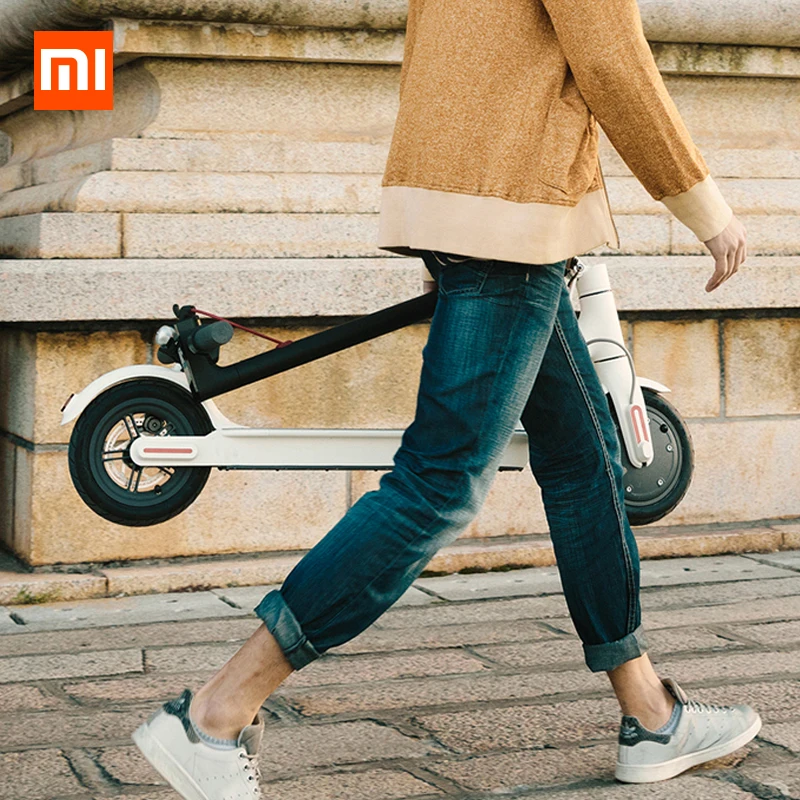 Складной электрический скутер Xiaomi Mijia M365 умный скейтборд для взрослых