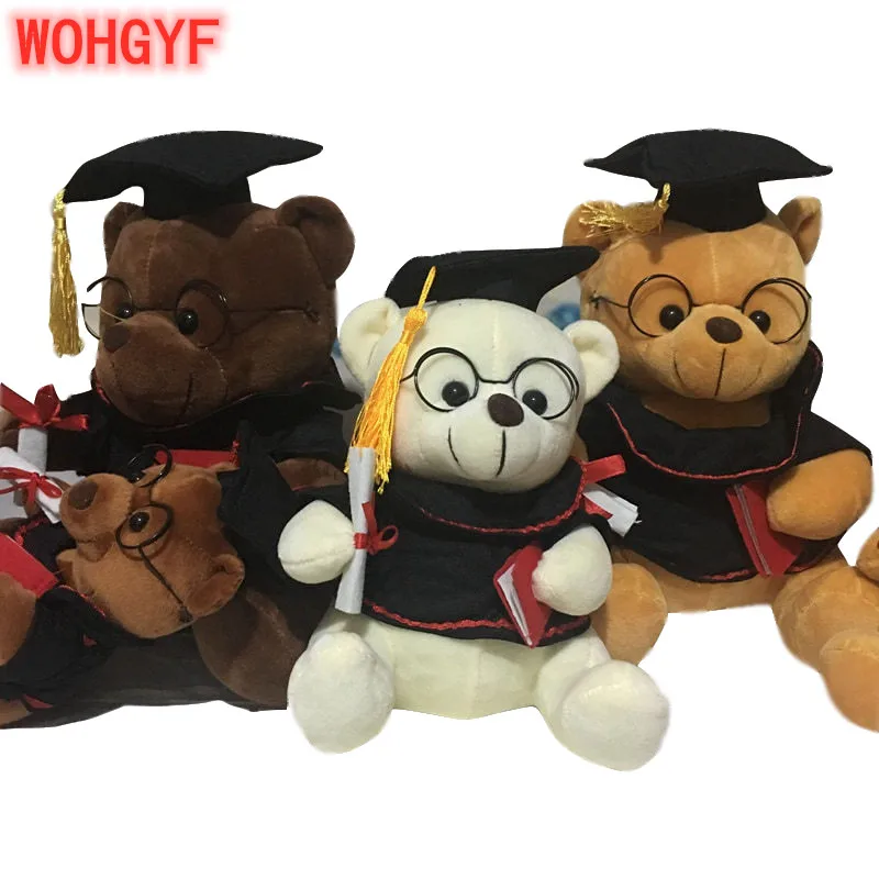 23cm/28cm/35cm Lovely Teddy Bear Plush Animals Toys Stuffed Dr. Birthday Gifts Kids Girls Graduation | Игрушки и хобби