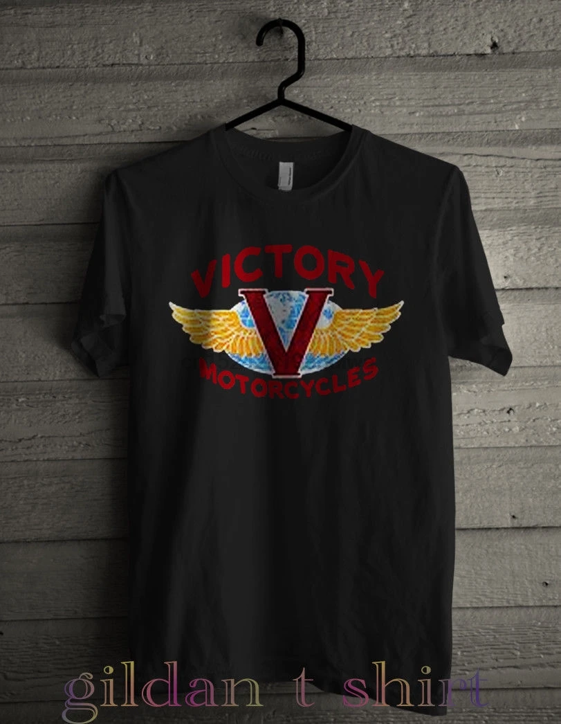 

New Popular VICTORY MOTORCYCLES Classic Mens T shirt SZ s xxl(1)