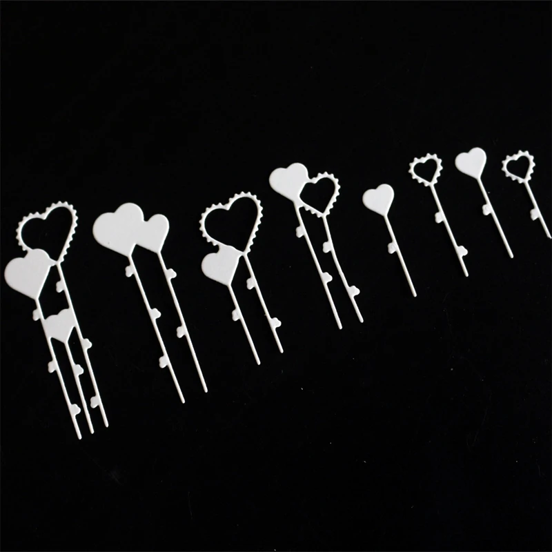 Yinise любовь воздушные шары металлические режущие штампы для фотографий|Вырубные