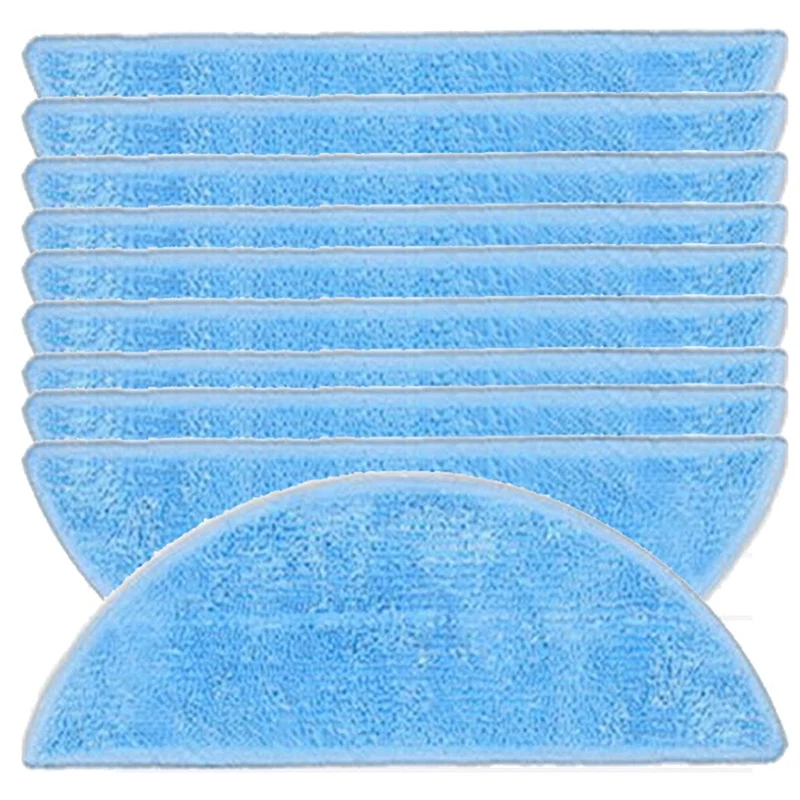 

10Pcs Cleaning Mop Cloth for Chuwi Ilife V7 V50 V55 V3 V5S Pro V3S V5 V5S Smart Mop Robotic Vacuum Cleaner Clean Robot Parts 4.6