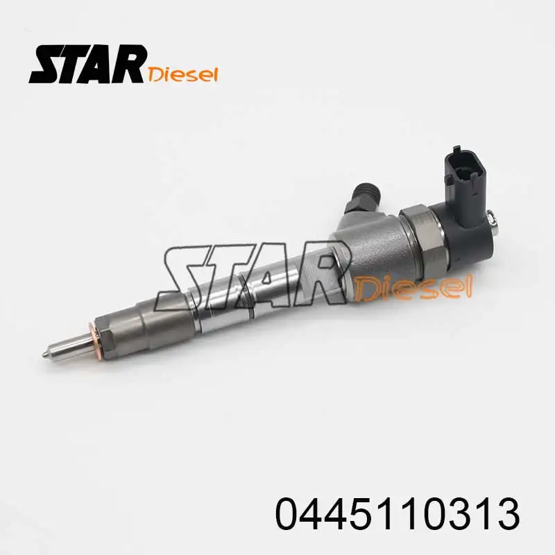 

Топливный инжектор дизельного двигателя 0445110313, топливный инжектор высокой производительности 0 445 110 313, 0445 110 313 для FORSTINGER E049332000035