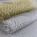 Вуалетка для невесты, Ширина 23 см, сетчатая, аксессуары для волос