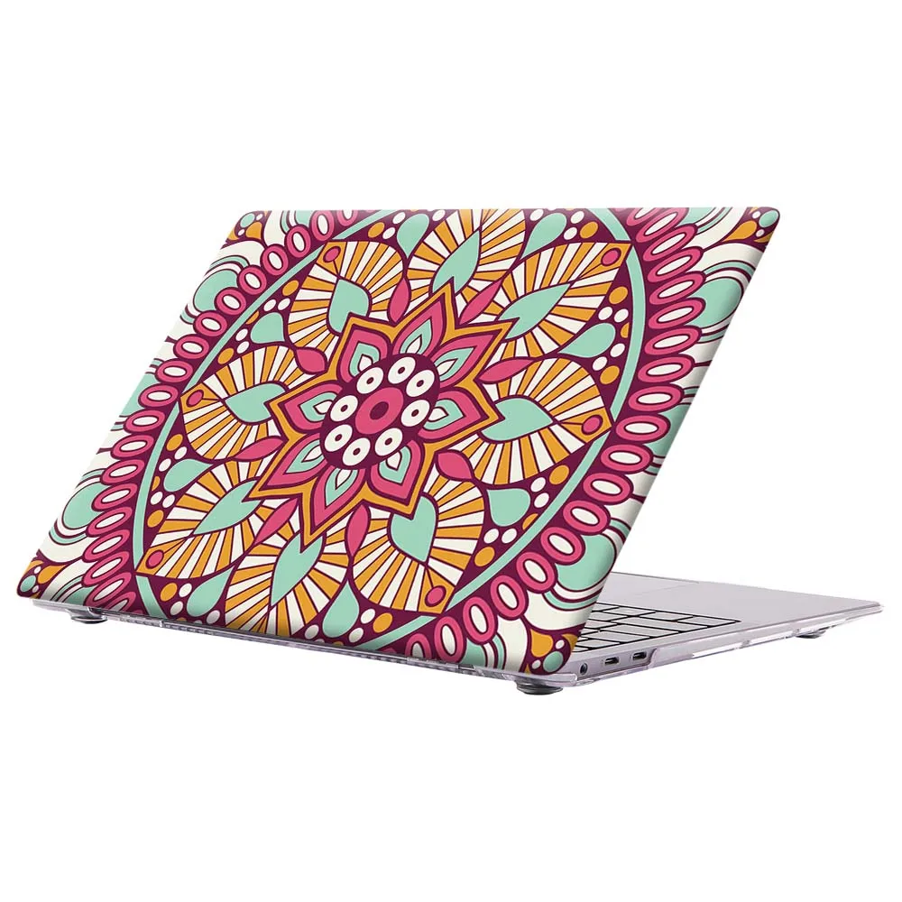 laptop case for huawei matebook x 2020x pro 13 9matebook d14d151314honor magicbook 1415 mandala pattern hard cover case free global shipping