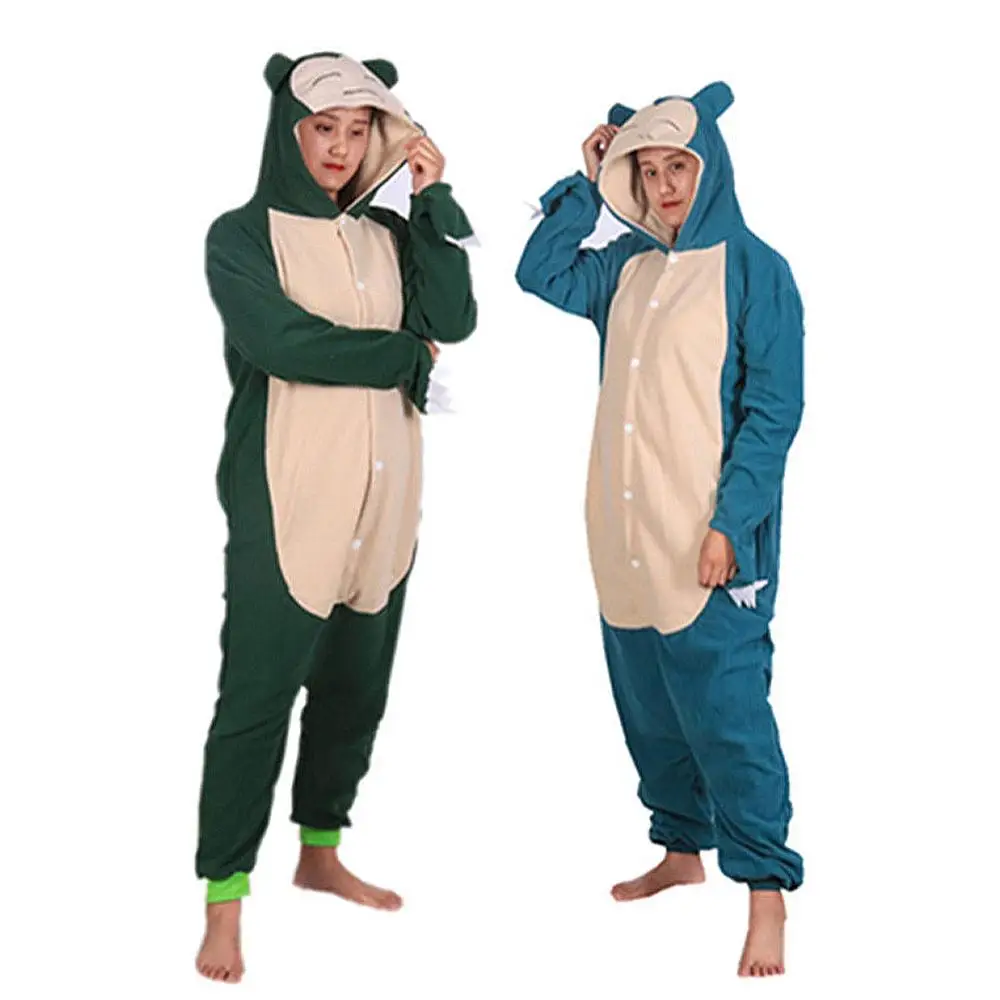 Новинка верхняя одежда для детей с рисунком кигуруми Snorlax Onesie Пижама героями