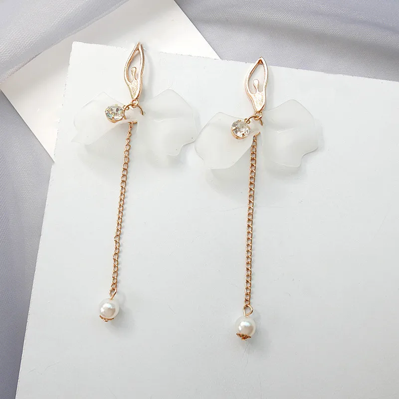 Модные трендовые серьги серьги-гвоздики с цветами для женщин винтажные