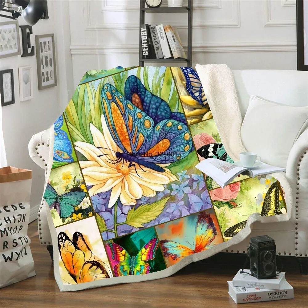 Диванная подушка коврик для йоги одеяло пикника толстое Двухслойное плюшевое