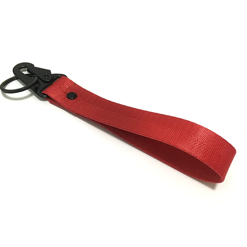 no logo red Красный JDM Гоночный брелок метки JDM брелок для ключей авто брелок для автомобиля Дрифт ключ держатель для телефона быстросъемный Дрифт автолюбитель - Название цвета: no logo red