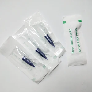 Одноразовые шестигранные колпачки для тату-машинки 1R,2R,3R, 100 шт.лот