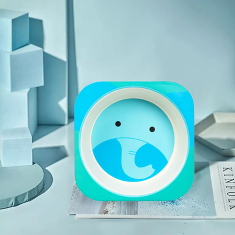 Креативная мультяшная чаша разделенная тарелка набор из пяти предметов