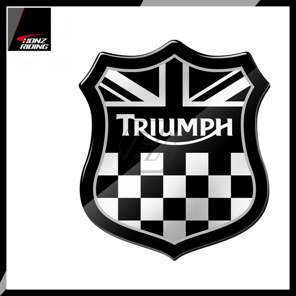 Для Triumph 675 765 Tiger 800 900 1200 Street Twin Speed Triple RS 3D наклейка на мотоцикл Union Jack Racing|Наклейки и