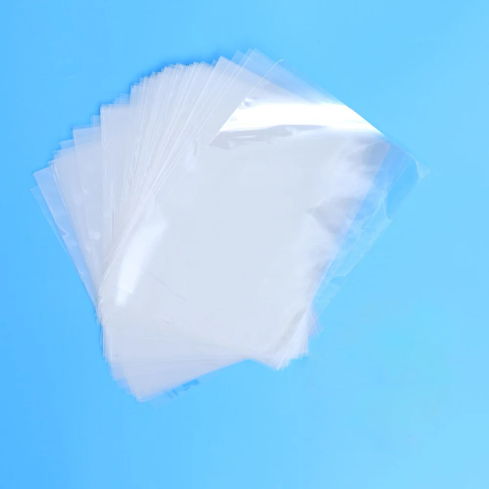 

100pcs Clear Treat Bags Cellophane Bags for Candy Bread Chocolate Jelly