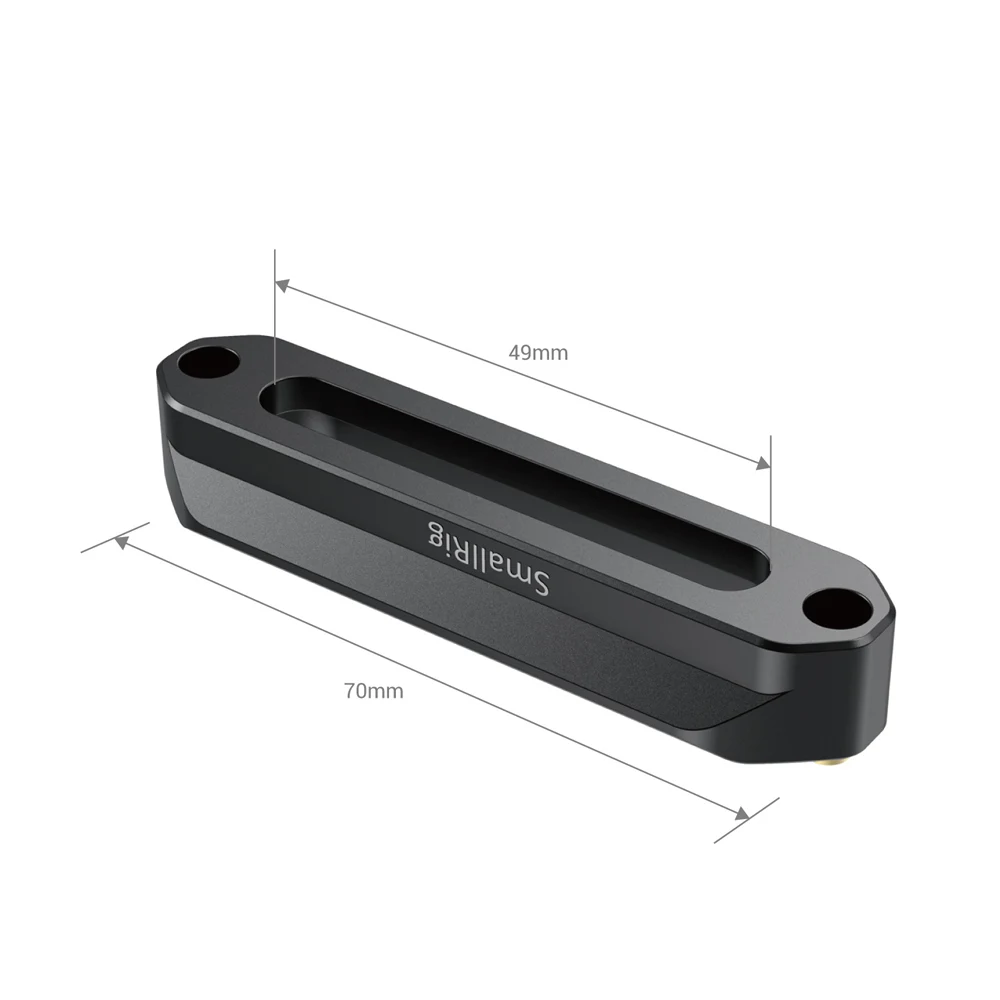SmallRig быстросъемная безопасная НАТО рейка длина 70 мм с фотоэлементами для RED Epic /
