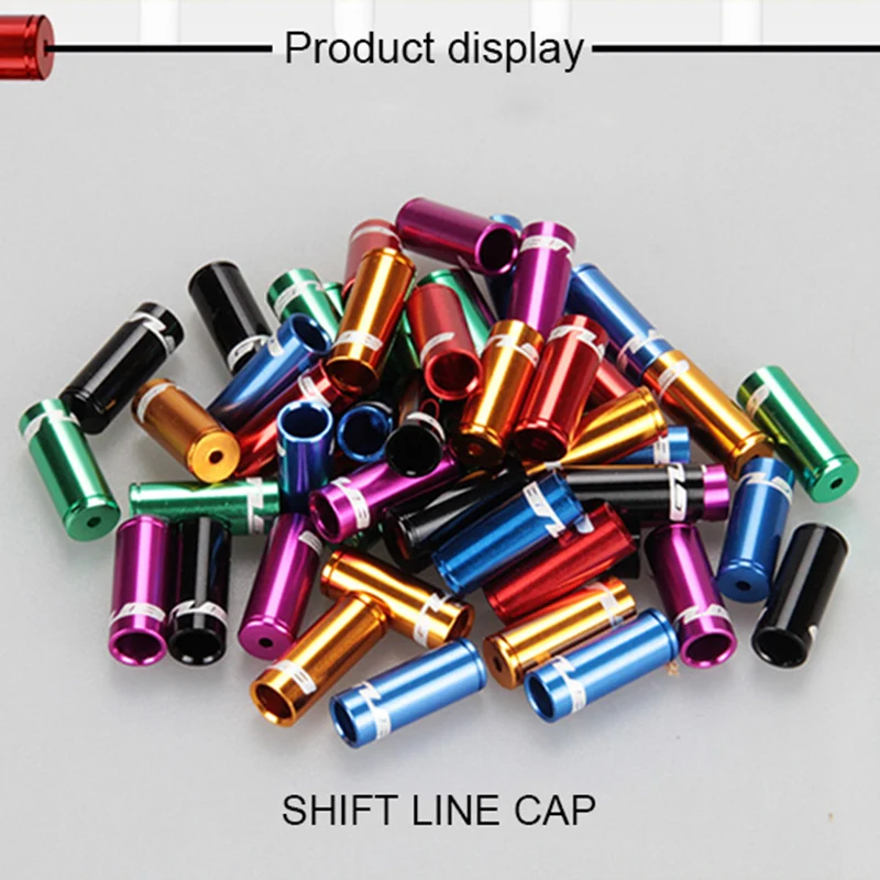 2 шт. алюминиевые наконечники троса переключения передач для велосипеда 4/5 мм |